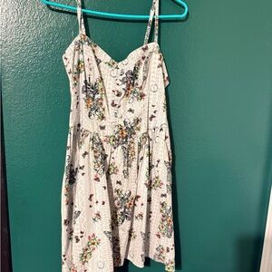 Hell Bunny Butterfly and Floral Dress